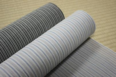 限定品「小千谷縮の着物・麻無地・縞柄」